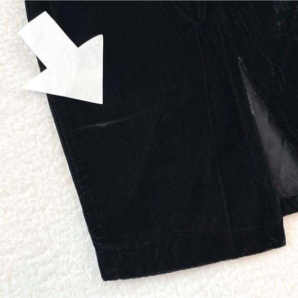 (VTG) JESSICA MCCLINTOCK • Gunne Sax Black Velvet Sequin Strapless Mini Dress - Picture 12 of 16